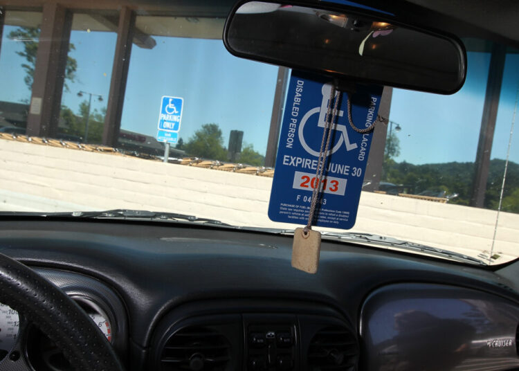 Conservatives want to allow pregnant women to park in handicapped spaces