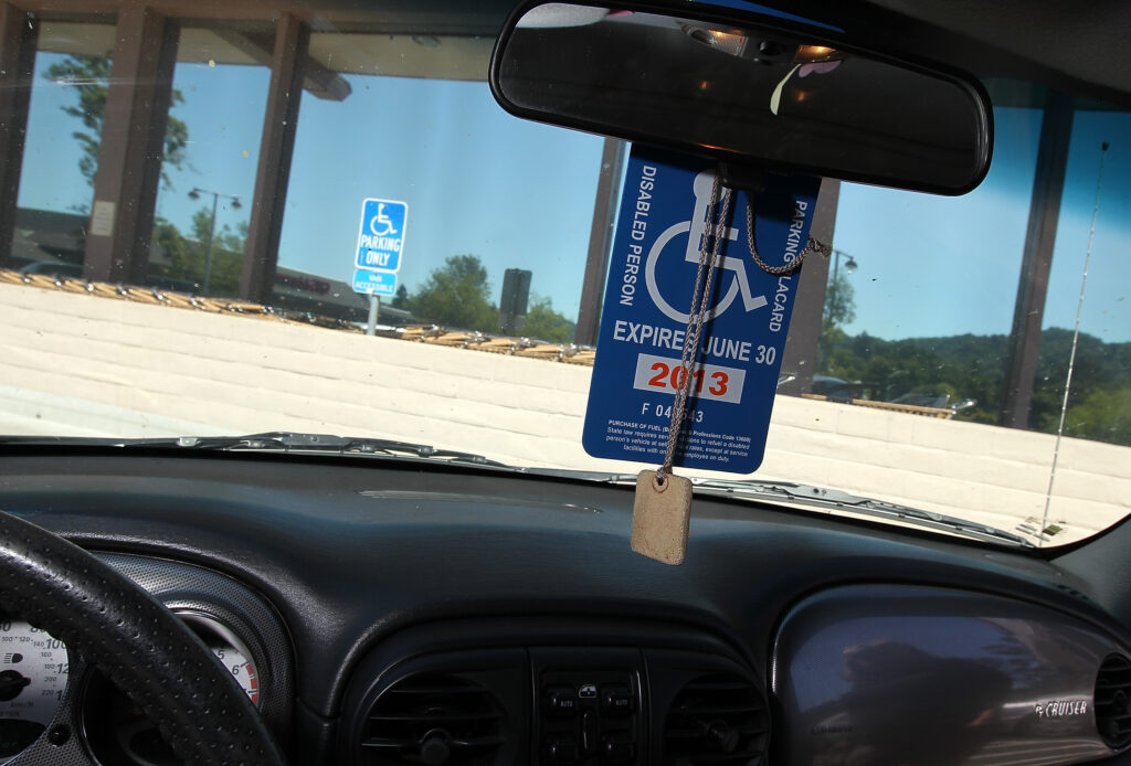 Conservatives want to allow pregnant women to park in handicapped spaces