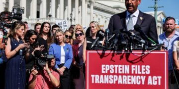 Before House vote, bill’s supporters push for release of Epstein files