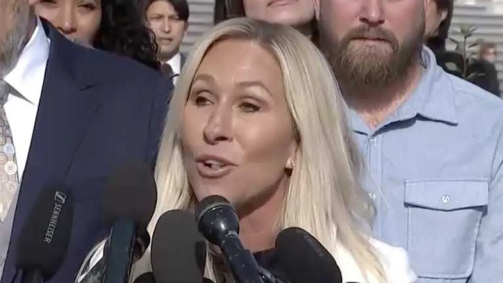 MTG aims powerful parting shot at Trump as House readies for Epstein vote