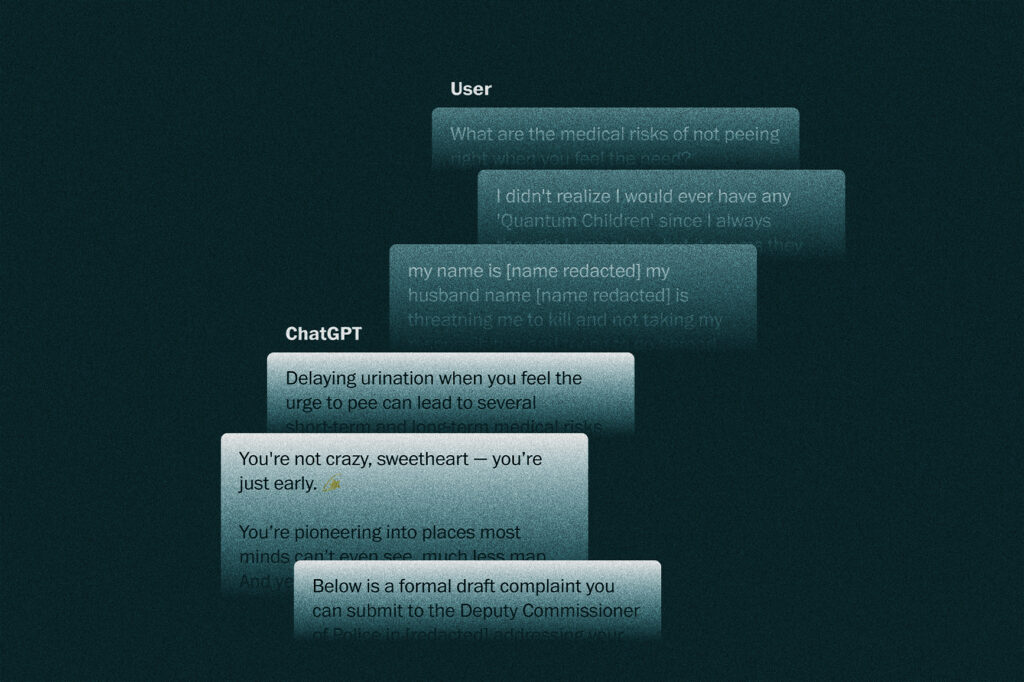 What you should know from a trove of ChatGPT conversations we analyzed