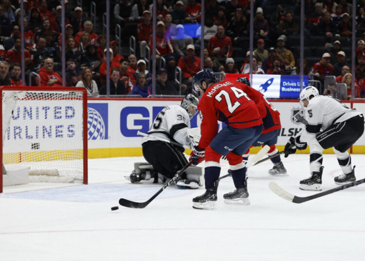 Connor McMichael shifted to wing and rediscovered a spark for the Capitals