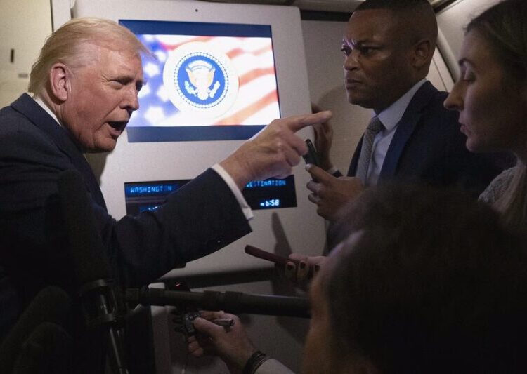 Trump Told a Woman, ‘Quiet, Piggy,’ When She Asked Him About Epstein