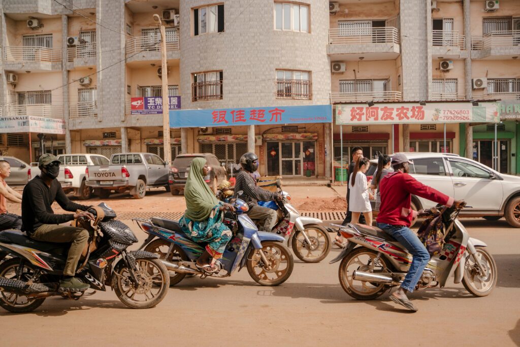 Inside a thriving Chinatown neighborhood in the heart of West Africa