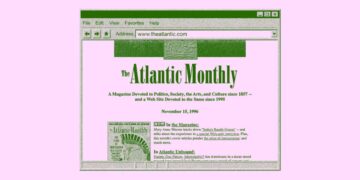 The Earliest Days of The Atlantic Online