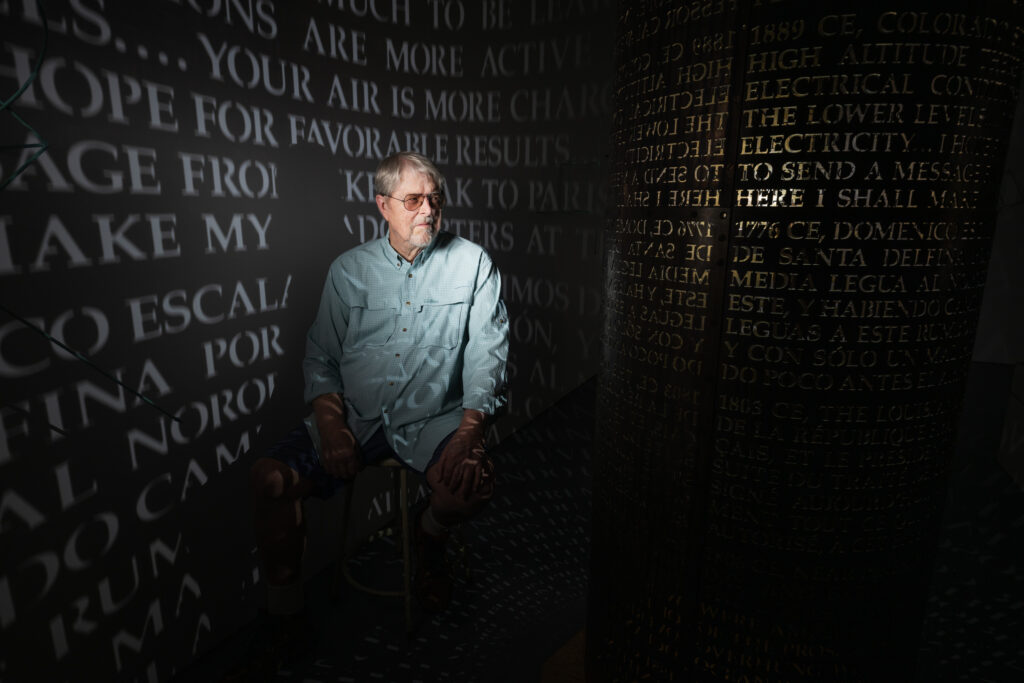 Long-sought solution to ‘Kryptos’ sculpture sells for almost $1 million