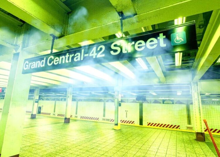 Corporation Pumping Soothing Gas Into New York Subway Station