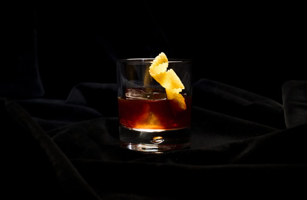This smoky cocktail channels the Negroni with a surprising ingredient