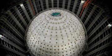 Giant Chinese Orb Detects “Ghost Particles” While Buried Under Mountain