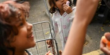 ‘People want to change their mind’: Trump voters express regret during food pantry crisis