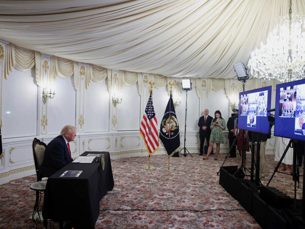 ‘What a sick man’: Internet pounces as Trump makes DC Guard member’s death about himself