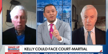 ‘Outrageous!’ Newsmax host flips after guest calls out Trump’s ‘touch of evil’