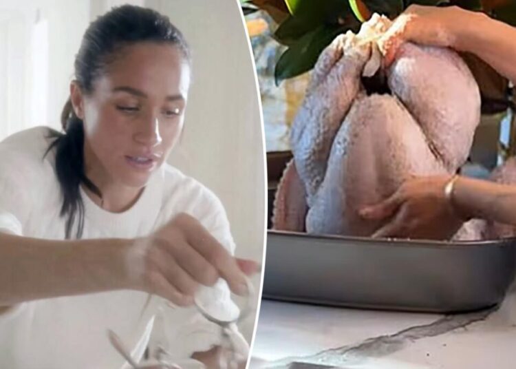 Meghan Markle roasted as ‘Salmonella Sussex’ for Thanksgiving turkey faux pas
