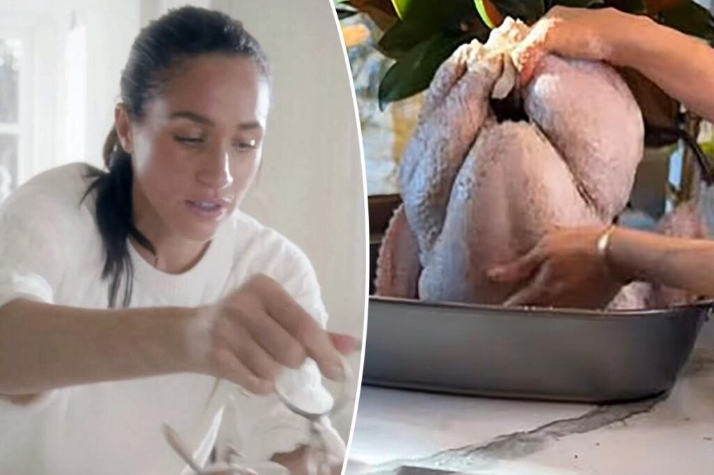 Meghan Markle roasted as ‘Salmonella Sussex’ for Thanksgiving turkey faux pas