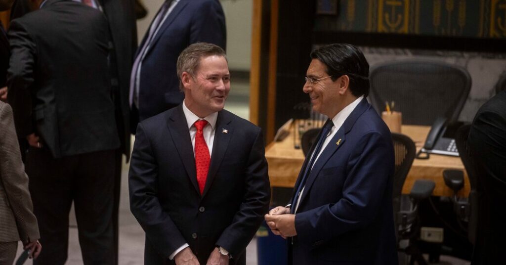 In Major Breakthrough, U.N. Security Council Adopts U.S. Peace Plan for Gaza