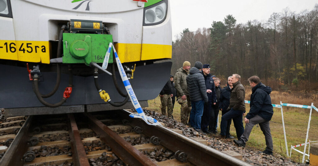 Blast on Key Polish Rail Line Was Sabotage, Prime Minister Says