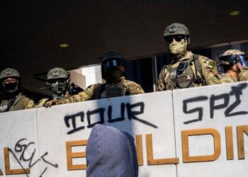 Trump Administration Asks Court to Block California’s Ban on Masked Federal Agents