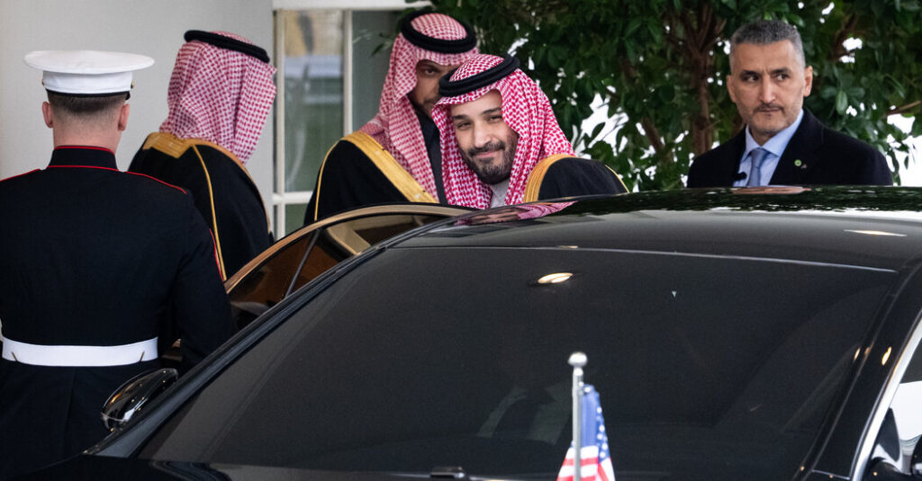 Once a Pariah, Saudi Prince Resets U.S. Relations on His Own Terms