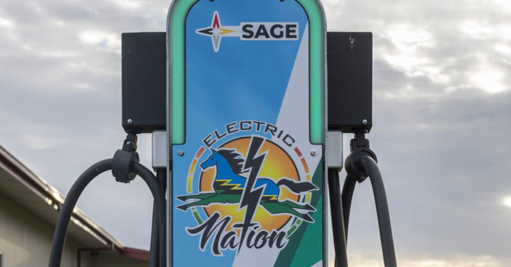 Driving an E.V. Across North Dakota? Thank the Standing Rock Tribe.