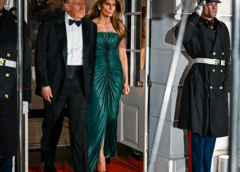 Melania Trump Goes Saudi Green