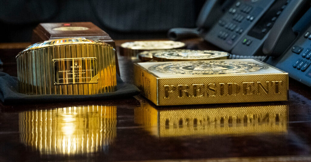 The White House Gold Rush Is On