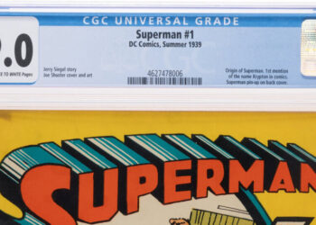 Superman Comic Sets Auction Record, Selling for $7.6 Million