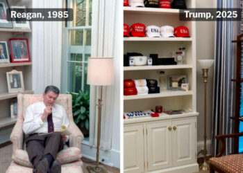 A Tiny West Wing Office Is Big on Trump Messaging