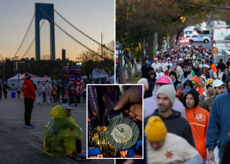 2025 NYC Marathon: Thousands of runners assemble as the Big Apple’s biggest race kicks off