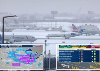 Winter storm slams Midwest, causing post-Thanksgiving travel chaos for millions