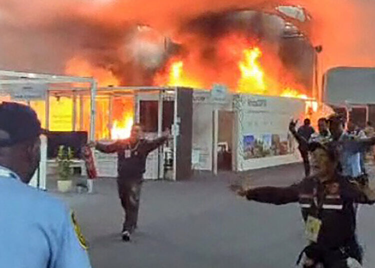 Fire Breaks Out at COP30 Climate Talks in Brazil