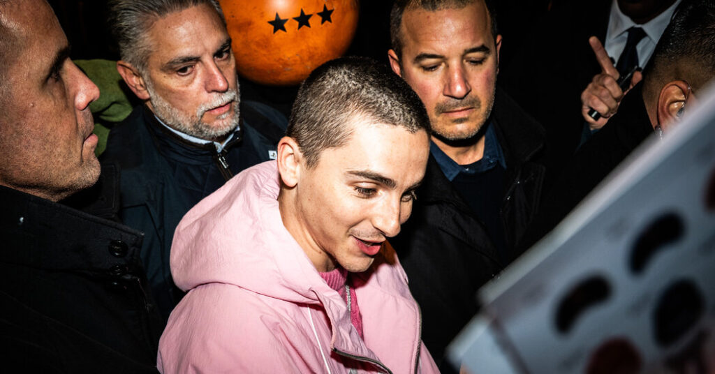 They Came for Timothée. They Left With $250 Windbreakers.