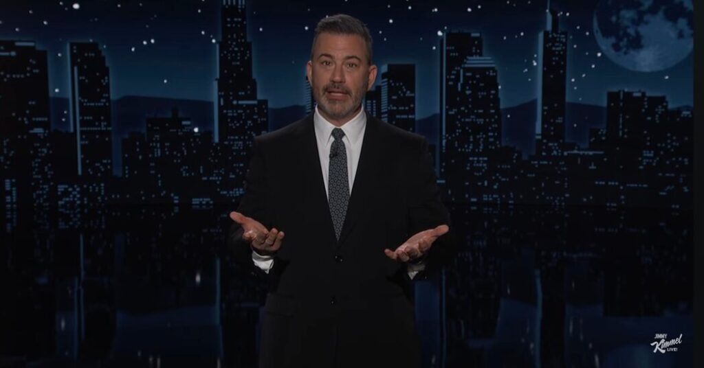 ‘I’ll Go When You Go,’ Jimmy Kimmel Tells Trump