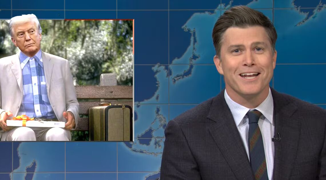 Colin Jost Debuts Brutal Nickname for Trump’s Dream Project