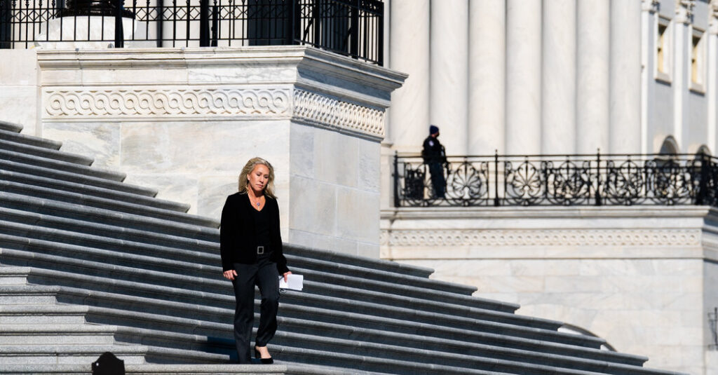 For Marjorie Taylor Greene, a Rough Education in MAGA Politics