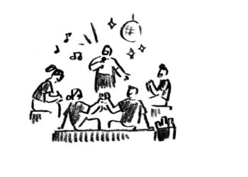 ‘We Saw a Man Illuminated by a Disco Ball’