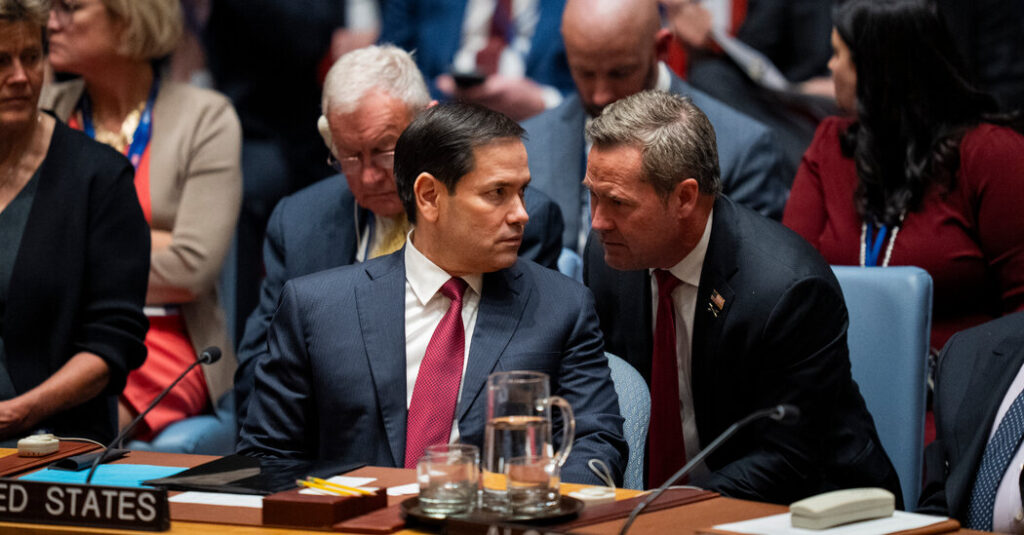 Rubio Insists U.S. Authored the Ukraine Peace Plan