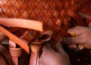 When Luxury Brands Make Woven Leather Bags, He Gets a Call