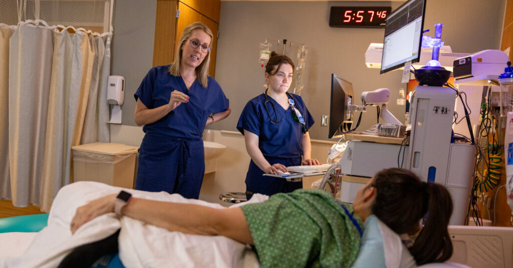 On the Labor and Delivery Floor, a Reporter Sees a Solution