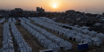 U.S. Plans Compounds to House Palestinians in Israeli-Held Half of Gaza