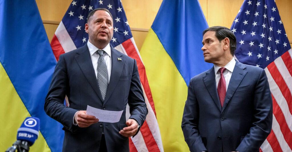 U.S. and Ukraine Expected to Press on With Peace Plan Talks