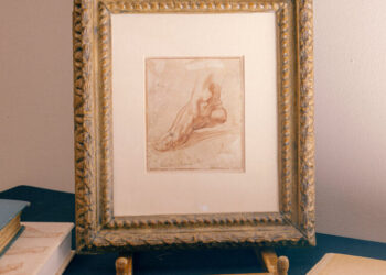 His Right Foot: One Tiny Drawing for Sale, Maybe by Michelangelo