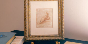 His Right Foot: One Tiny Drawing for Sale, Maybe by Michelangelo