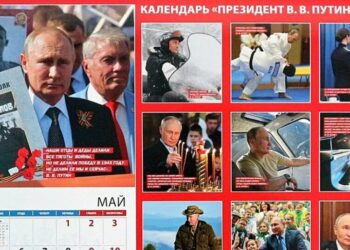 The New Putin Calendar Is Here: ‘A Man for Every Season’