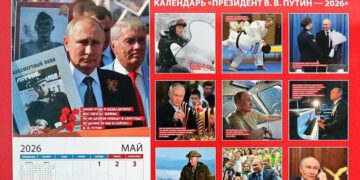 The New Putin Calendar Is Here: ‘A Man for Every Season’