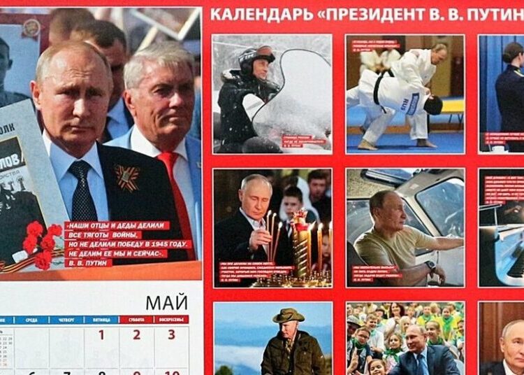 The New Putin Calendar Is Here: ‘A Man for Every Season’