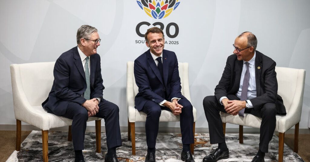 As Trump Pushes to End Ukraine War, Europe Toils to Have a Say