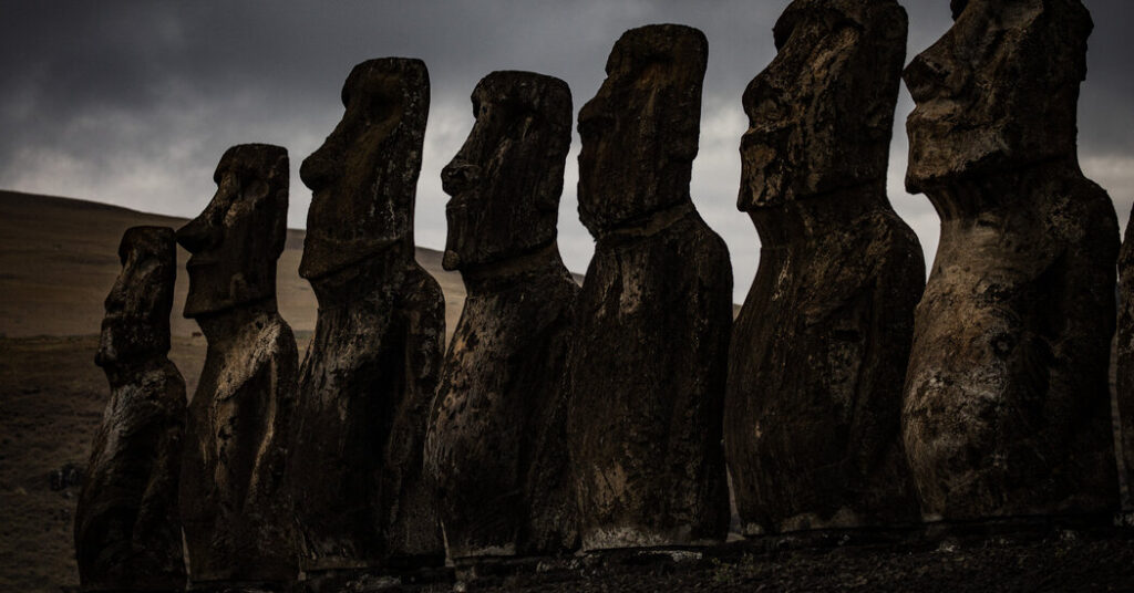 Did the Giant Heads of Easter Island Once Walk?