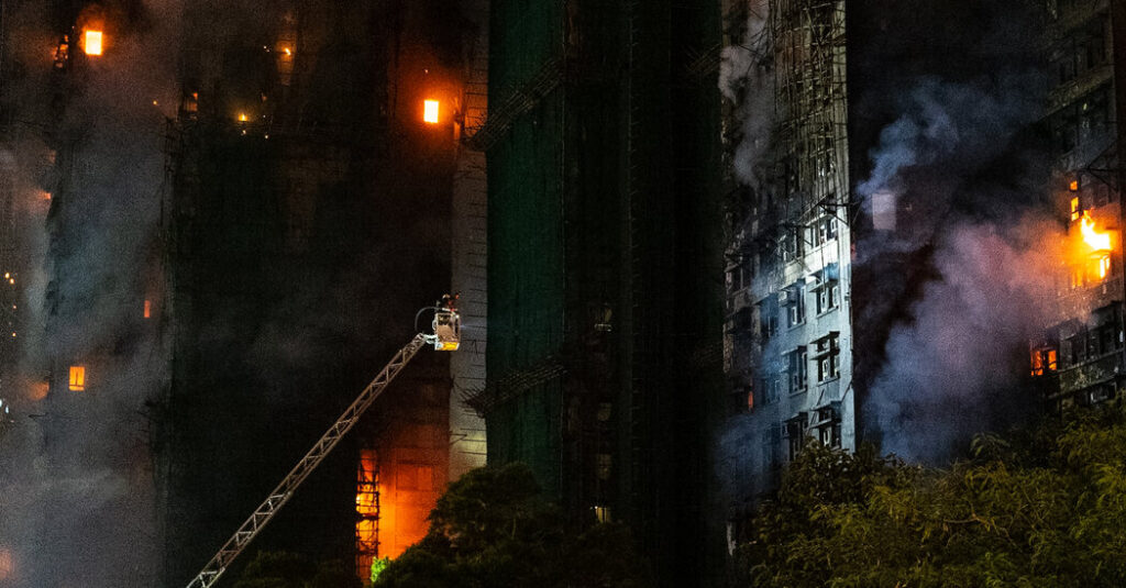 Three people tied to a construction company were arrested on suspicion of manslaughter.