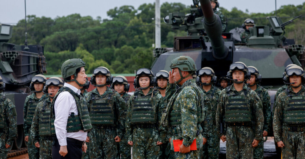 Taiwan’s President to Seek an Extra $40 Billion for Military