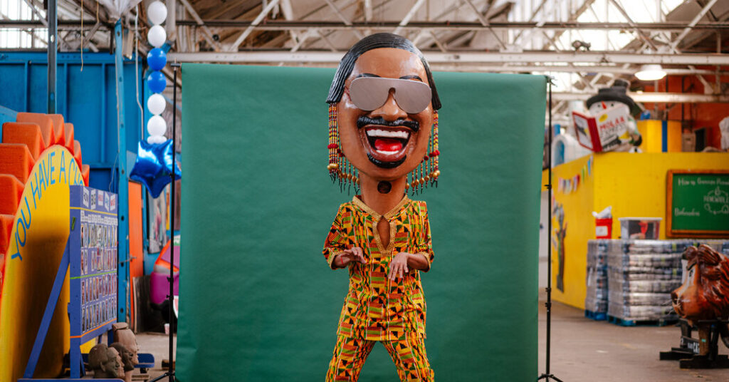 Detroit Has Its Own Thanksgiving Parade. The City Gets Bigheaded About It.